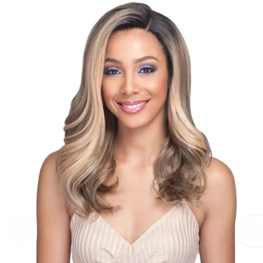 Swiss Hd Lace Front Wig 5" Side Part 613 Blonde Heat Safe