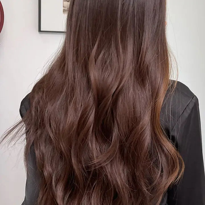 Full Machine Long Wave Synthetic Wigs 26''