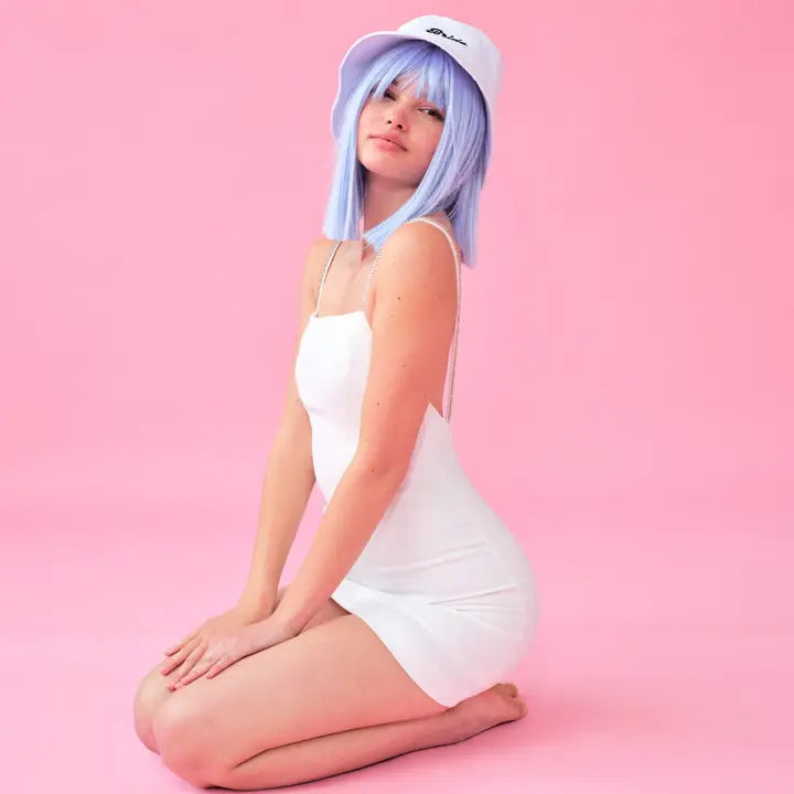 Bachelorette Party Blue Wig, Bridal Shower Accessory, Gift